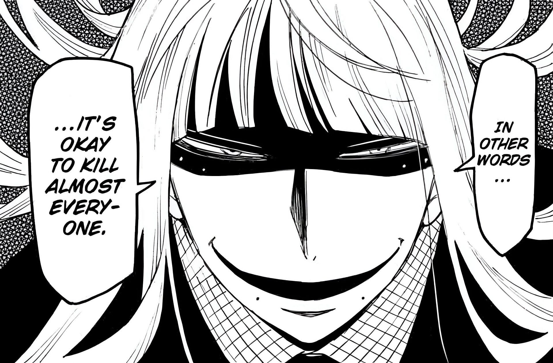 Hemlock as seen in Spy x Family chapter 116 (Image via Shueisha)